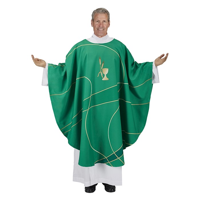 Chasuble-Liturgy Collection-Green (59