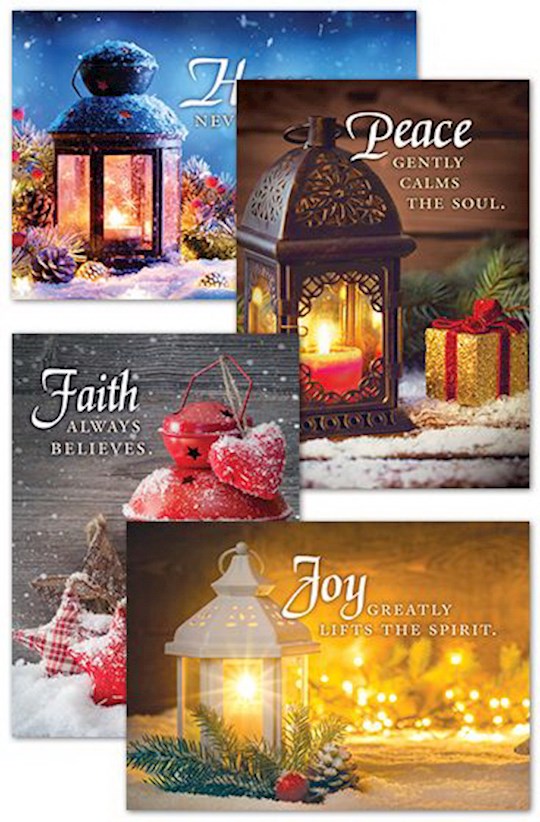 Card-Boxed-Christmas Lanterns Assorted (4 Designs) (KJV) (Box Of 12) | SHOPtheWORD