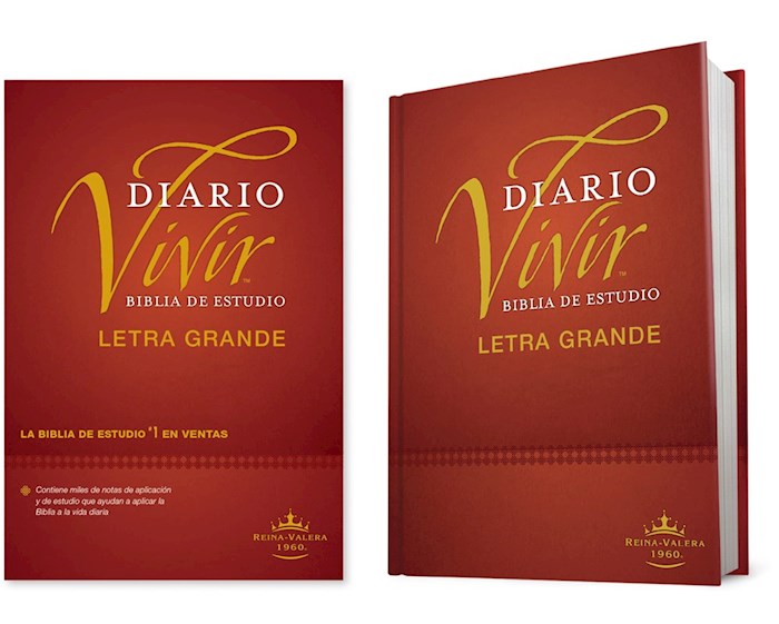 Span-RVR 1960 Life Application Study Bible/Large Print (Biblia de Estudio del Diario Vivir, Grande)-Hardcover | SHOPtheWORD