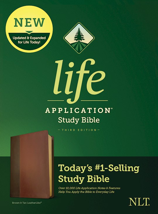 NLT Life Application Study Bible (Third Edition)-Brown/Tan LeatherLike | SHOPtheWORD