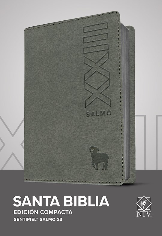 Span-NTV Compact Edition (Ps 23)-Gray LeatherLike (Edición Compacta Salmo 23) | SHOPtheWORD