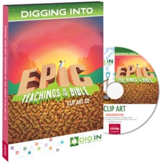 Dig In Epic Teachings Of The Bible Clip Art CD | SHOPtheWORD