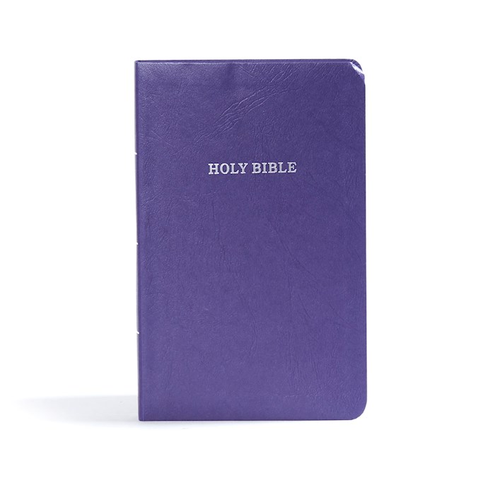 KJV Gift & Award Bible-Purple Imitation Leather | SHOPtheWORD