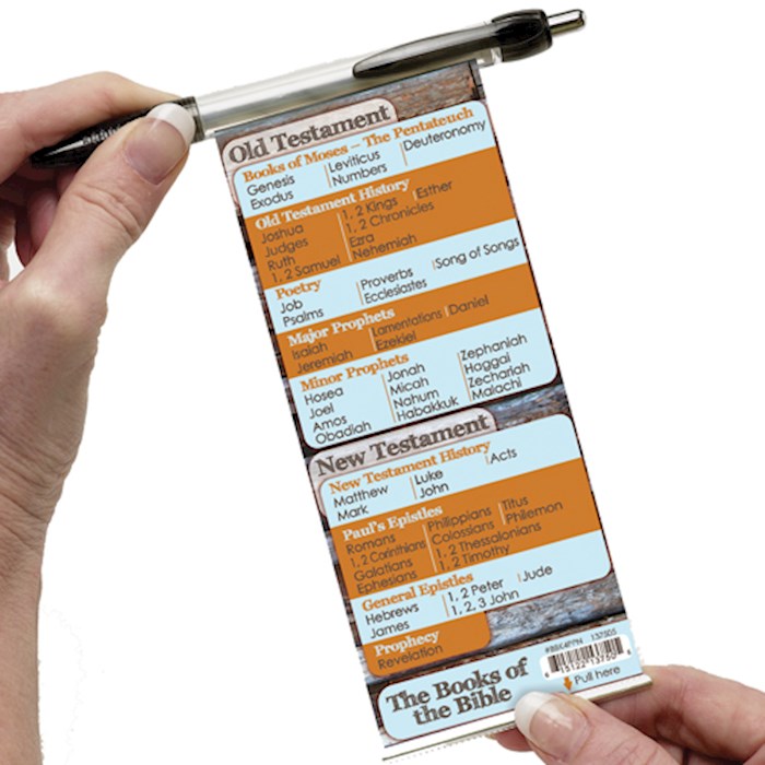 Pen-Books Of The Bible w/Pull-Out Banner (NIV) | SHOPtheWORD