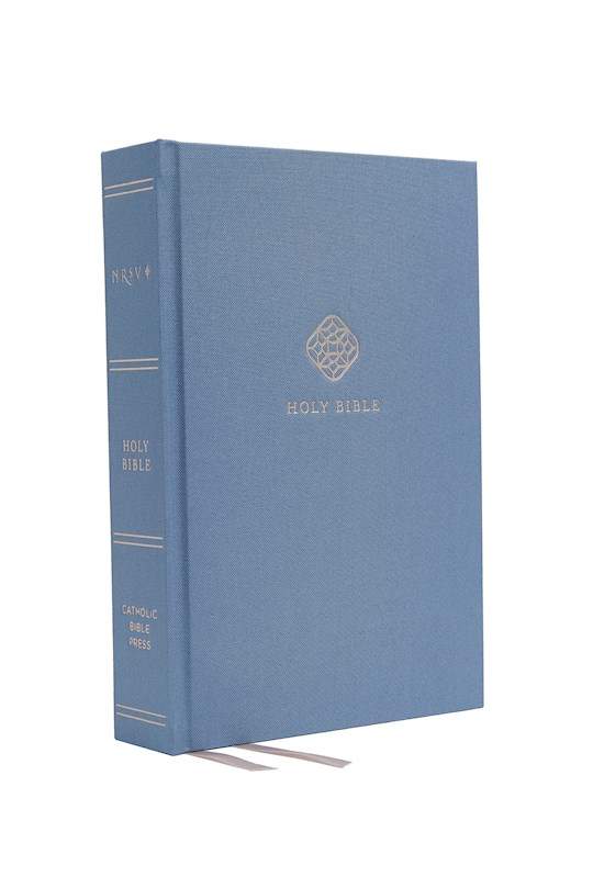 NRSV Catholic Journal Bible (Comfort Print)-Blue Cloth Over Board | SHOPtheWORD