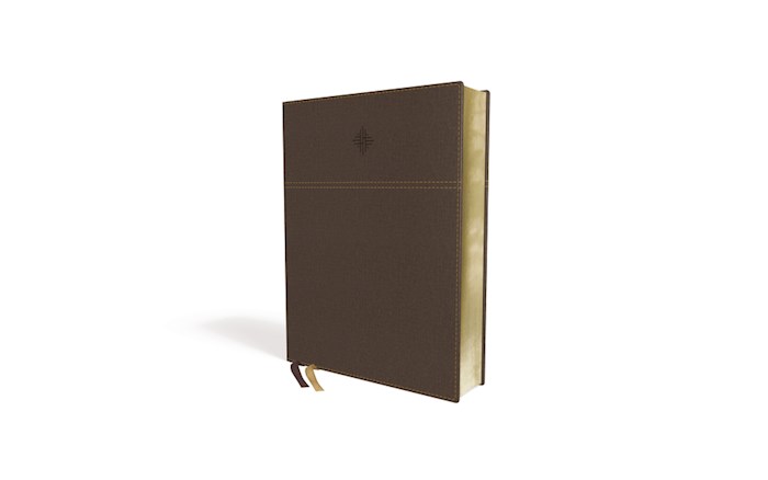 NRSV Journal The Word Bible (Comfort Print)-Brown Leathersoft | SHOPtheWORD
