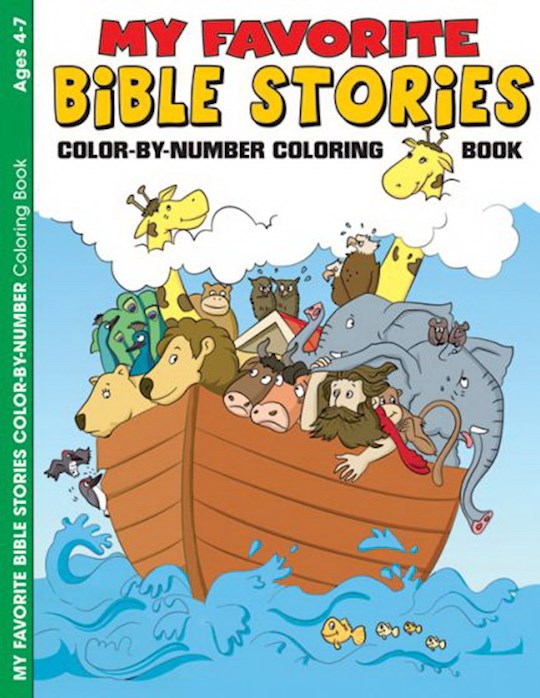 SHOPtheWORD.com: My Favorite Bible Stories Color-By-Number Coloring ...