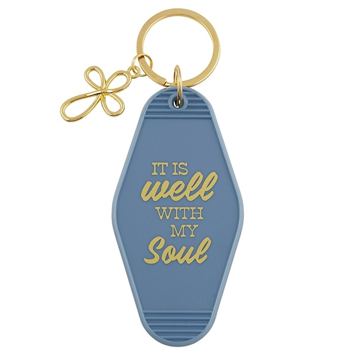 Key Tag-Motel Style-It Is Well With My Soul (1.75