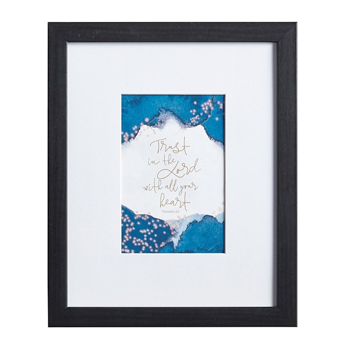 Wall Art Christian Verse-Trust In The Lord (Proverbs 3:5) (9