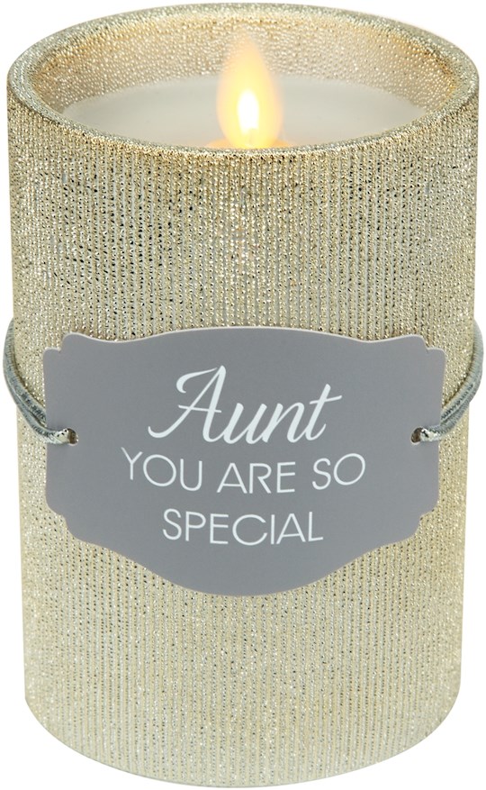Candle-Realistic Flame-Aunt (4.75