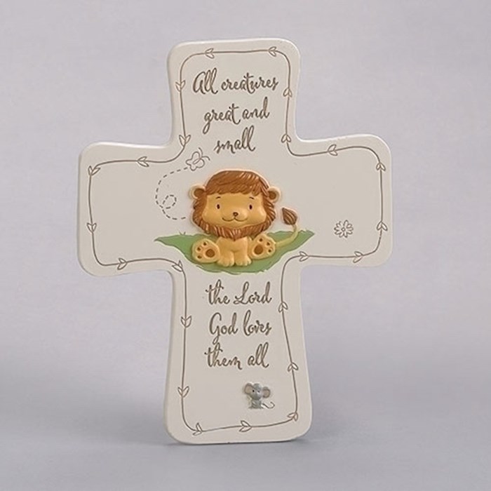 Wall Cross-All Creatures Great And Small (7.25
