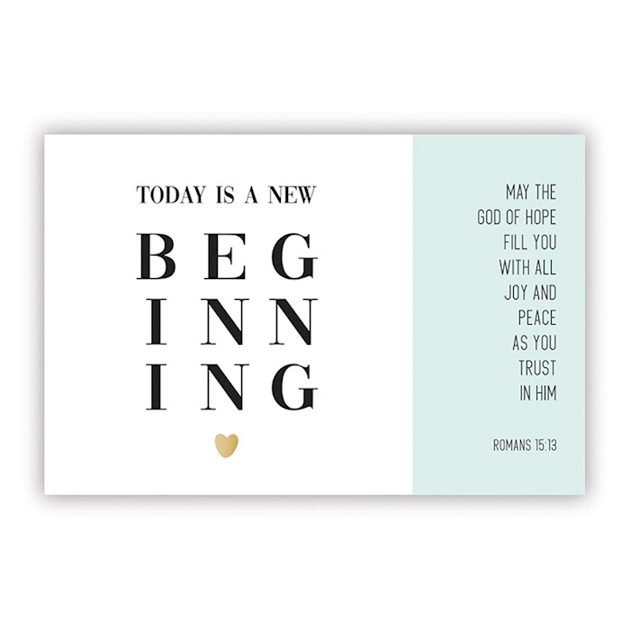 Cards-Pass It On-Today Is A New Beginning (3