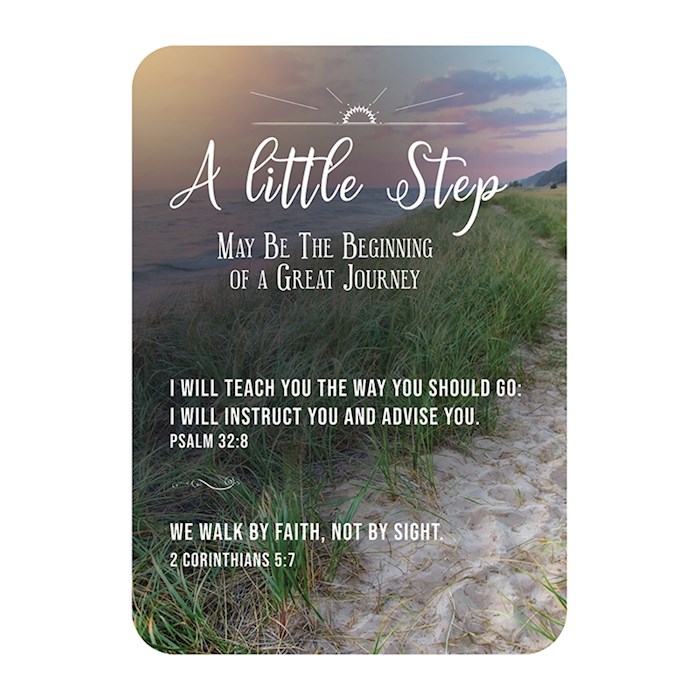 Verse Card-A Little Step (2.5