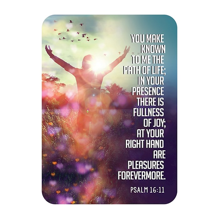 Verse Card-Fullness Of Joy (2.5