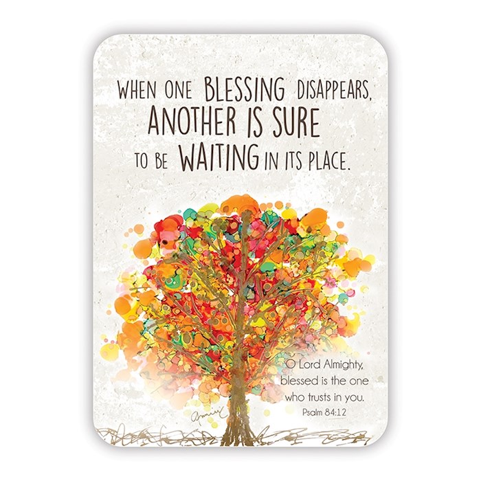 Verse Card-When A Blessing Disappears (2.5