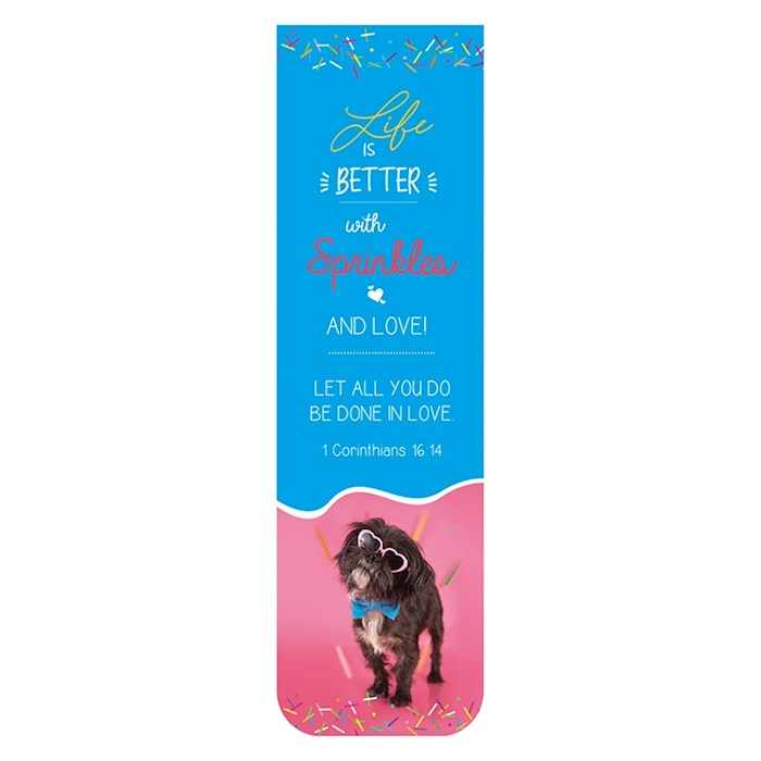 Magnetic Bookmark-Life Is Better With Sprinkles | SHOPtheWORD