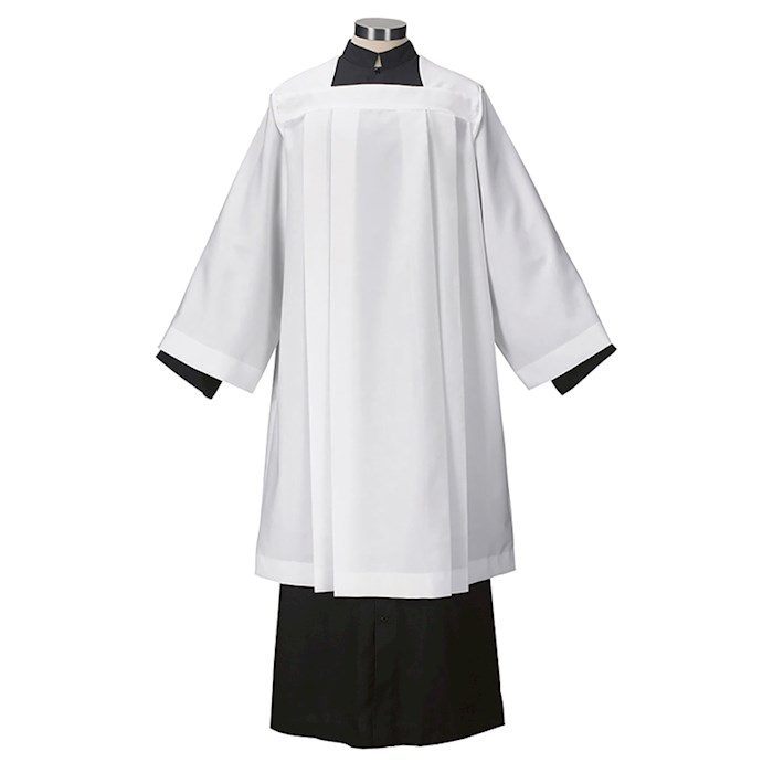 Surplice-Traditional Box Pleated-Smooth Weave Polyester-Large | SHOPtheWORD