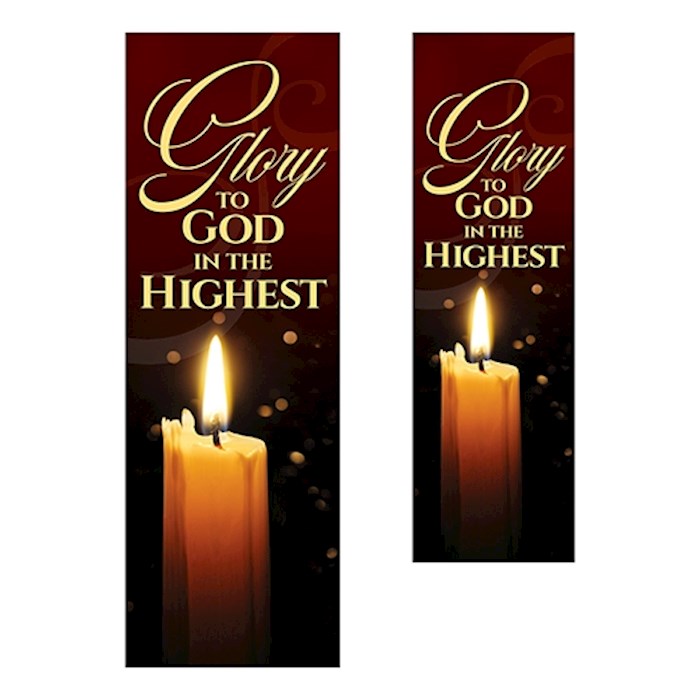 Banner-Glory To God w/Pole Hems (18