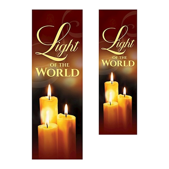 Banner-Light Of The World w/Pole Hems (18