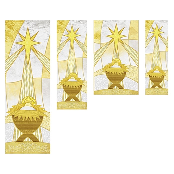 Banner-Nativity Star w/Grommets (3' x 5') | SHOPtheWORD