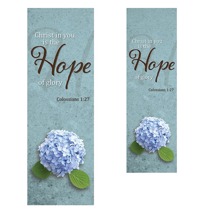 Banner-Hope w/Grommets (18