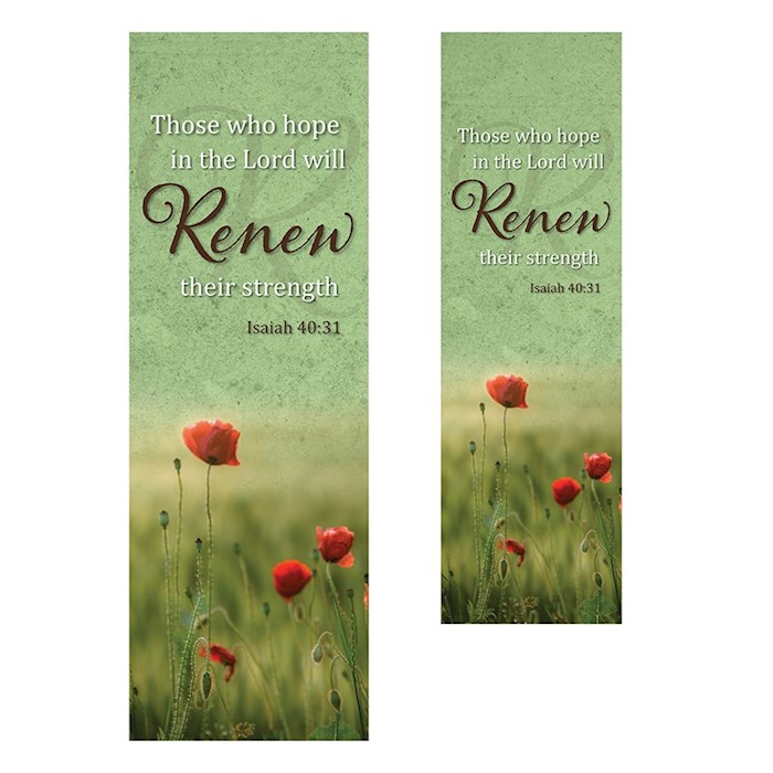 Banner-Renew w/Grommets (18