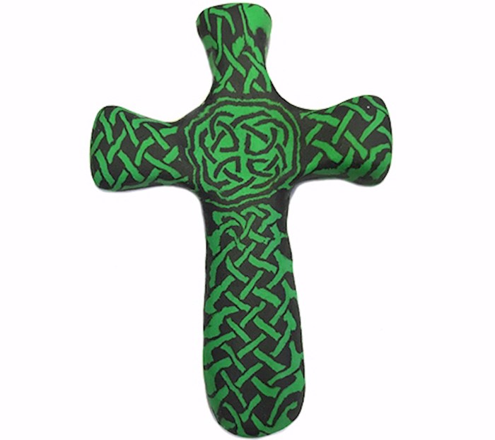 Pocket Cross-Comforting Clay-Celtic (3