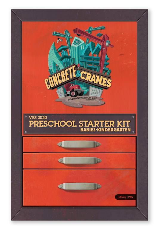 VBS-Concrete & Cranes Preschool Starter Kit (Babies-Kindergarten) (2020) | SHOPtheWORD