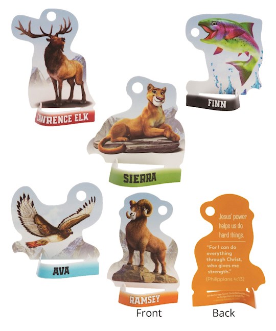 VBS-Rocky Railway-Bible Memory Buddies (Set Of 50) | SHOPtheWORD