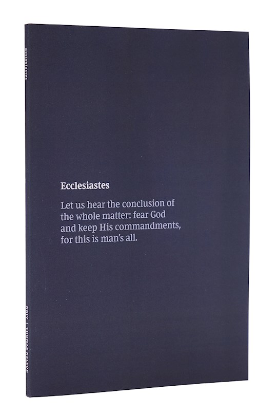 NKJV Bible Journal: Ecclesiastes-Softcover | SHOPtheWORD