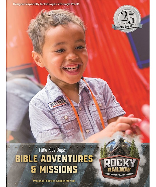 VBS-Rocky Railway-Little Kids Depot Bible Adventures & Missions Leader Manual | SHOPtheWORD