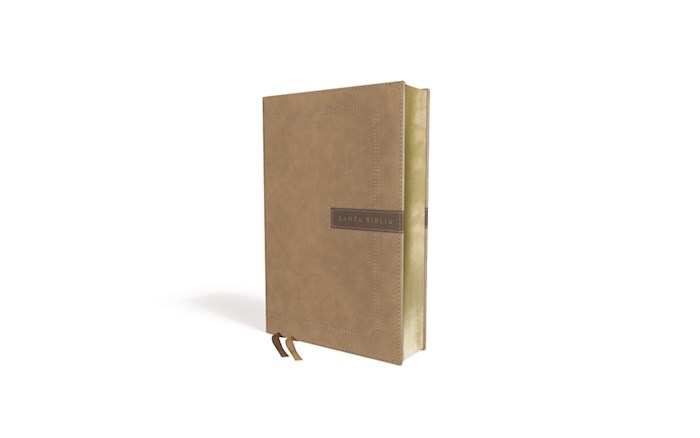 Span-NBLA Minister's Bible (Santa Biblia Del Ministro)-Beige Leathersoft | SHOPtheWORD
