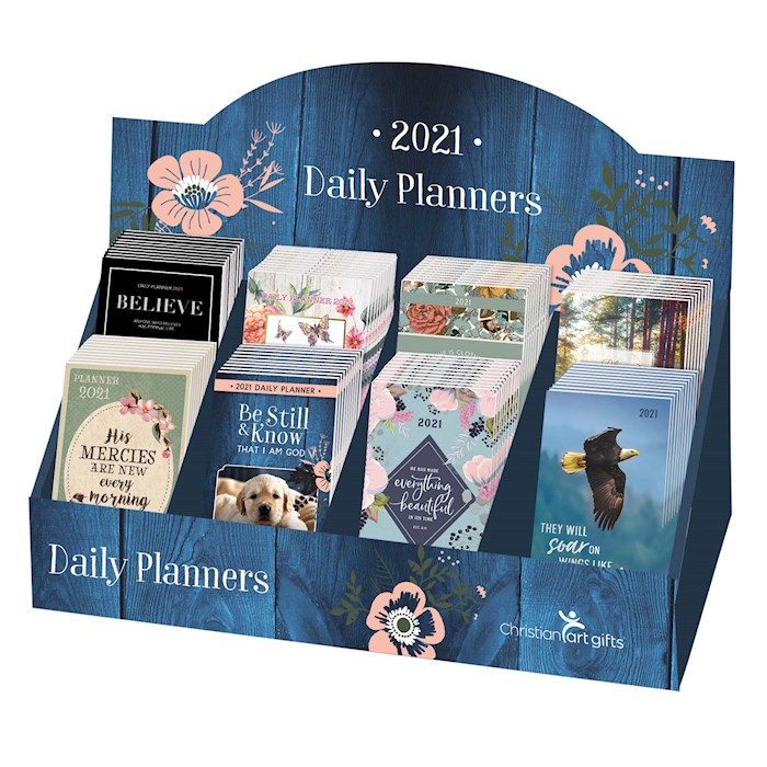 Merchandiser-Small Daily Planner 2021 (Pack Of 80) | SHOPtheWORD
