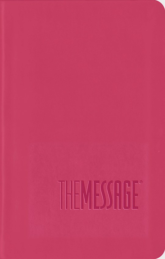 Message Compact Bible ITP-Pink LeatherLook (International Customers Only) | SHOPtheWORD