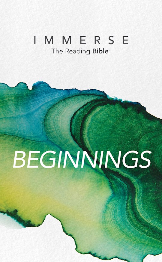 NLT Immerse: Beginnings-Softcover (Canadian Customers Only) | SHOPtheWORD