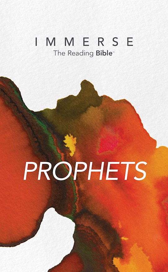 NLT Immerse: Prophets-Softcover (Canadian Customers Only) | SHOPtheWORD