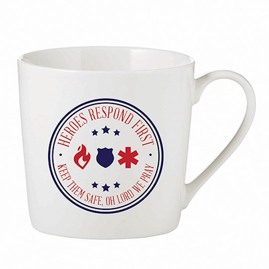 Mug-Cafe-First Responder (14 Oz) | SHOPtheWORD