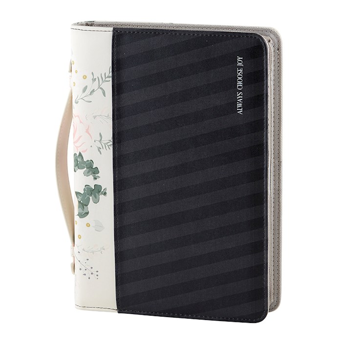 Bible Cover-Always Choose Joy-Leather-Like (7