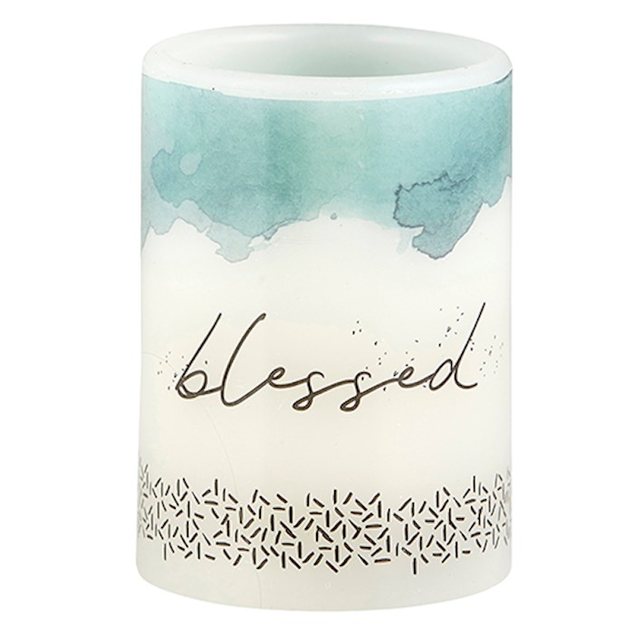 LED Candle-Blessed-Gift Boxed (4