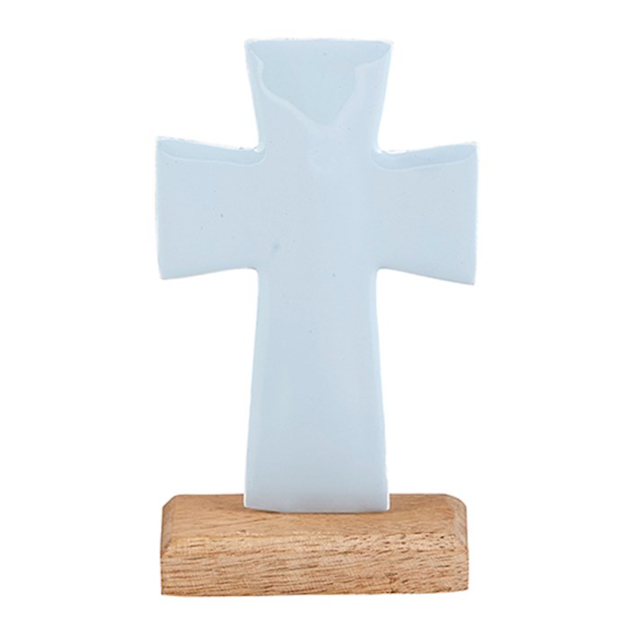 Standing Cross-Enamel-Blue (2