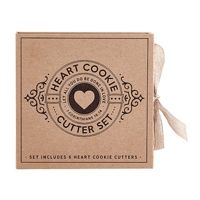 Heart Cookie Cutter Set (6