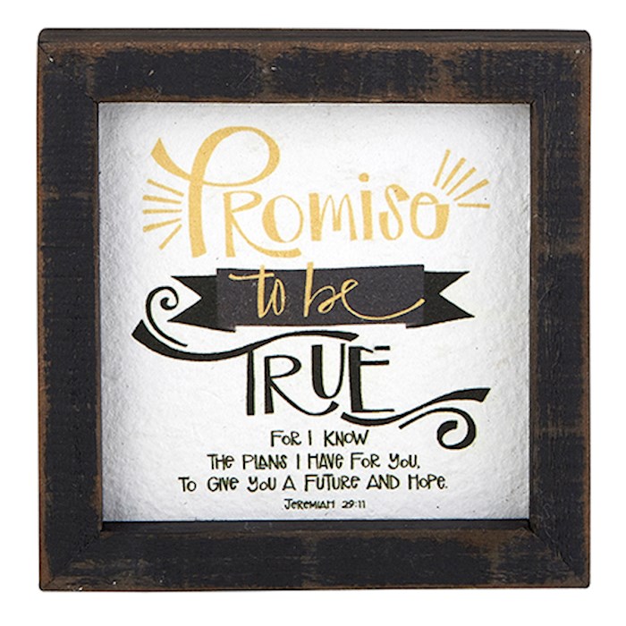 Framed Art-Tabletop-Jeremiah 29:11 (5