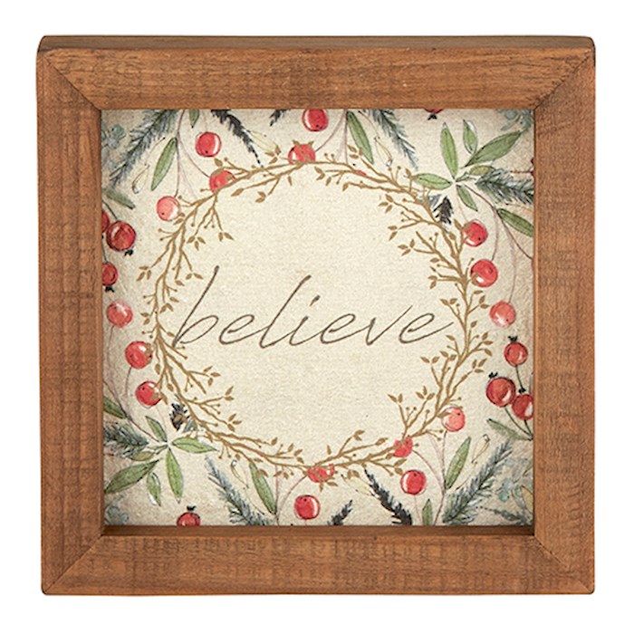 Framed Art-Tabletop-Believe (5