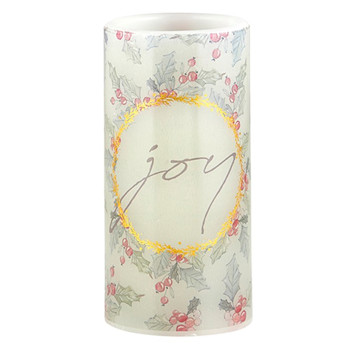 LED Candle-Joy-Gift Boxed (6