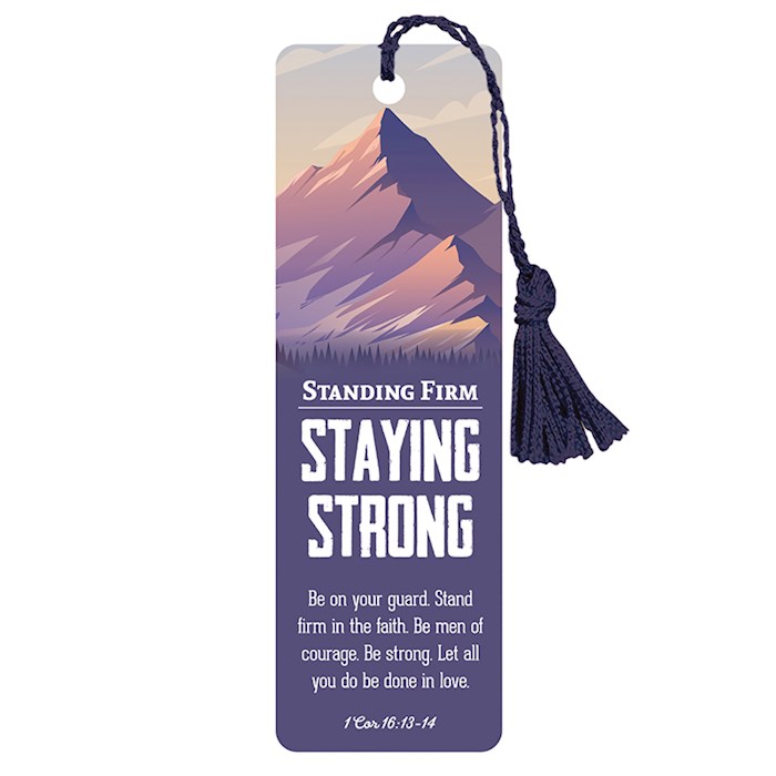 VerseMark-Standing Firm/Mountain (One Bookmark) | SHOPtheWORD