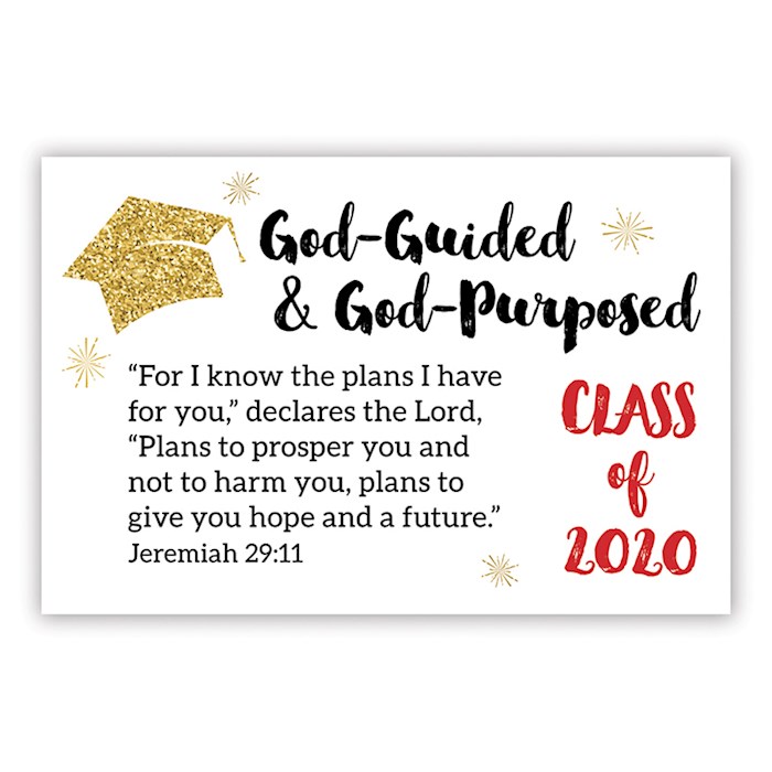 Cards-Pass It On-God-Guided & God-Purposed-Class Of 2020 (3