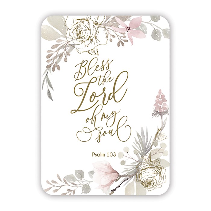 Verse Card-Bless The Lord (2.5