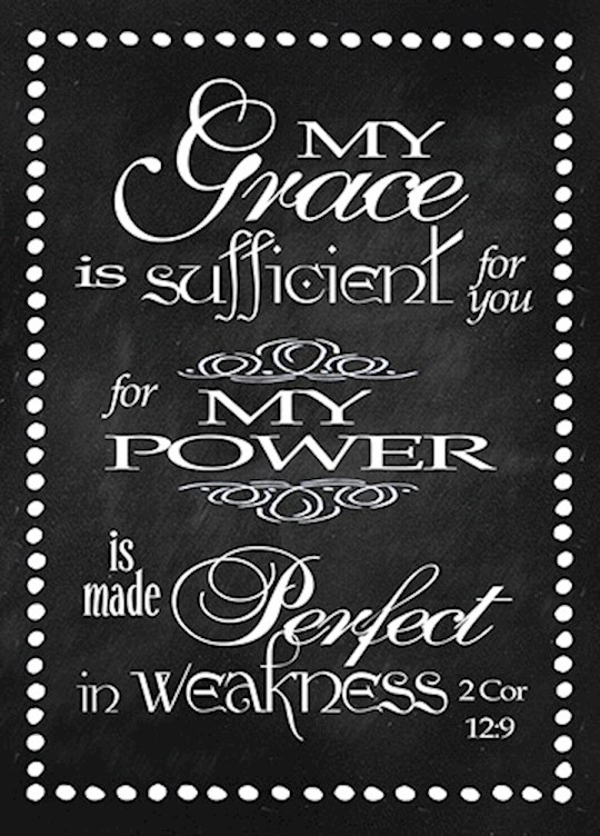 Poster-Large-My Grace Is Sufficient (13.5