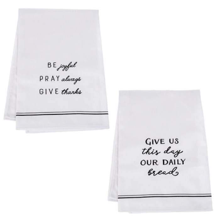 Towel-Farmhouse Faith (24 x 24) (Set Of 6) | SHOPtheWORD