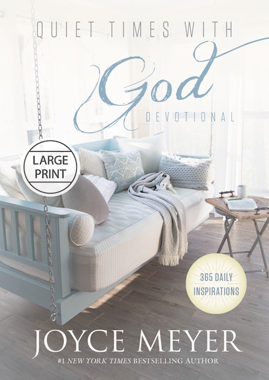 Quiet Times With God Devotional Large Print (Oct) | SHOPtheWORD